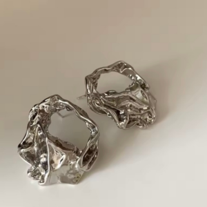 Kolczyki Molten Silver