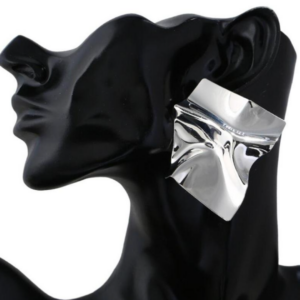 Kolczyki Sculpture Silver