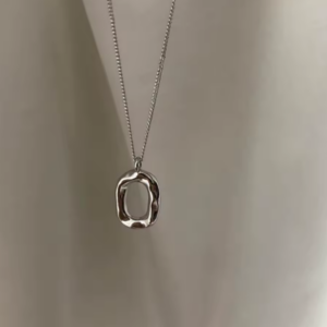 Naszyjnik Soft Oval Silver