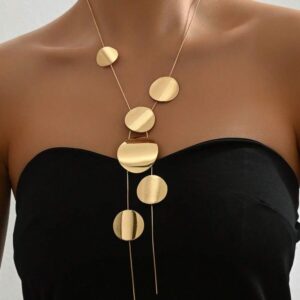 Naszyjnik Lumera Shapes Cascade Circles Gold