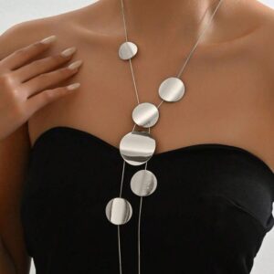 Naszyjnik Lumera Shapes Cascade Circles Silver