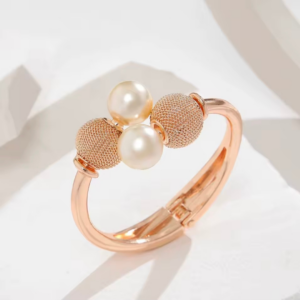 Bransoletka Pearl Touch Gold
