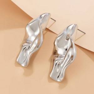 Kolczyki Aurea Wave Silver