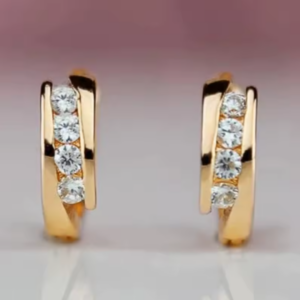 Kolczyki Golden Line