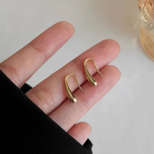 Kolczyki Liquid Gold