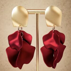 Kolczyki Petale Rubella