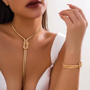 Komplet Gold Knot Set