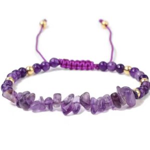 Bransoletka Essentia Gem Ametystowy Dotyk