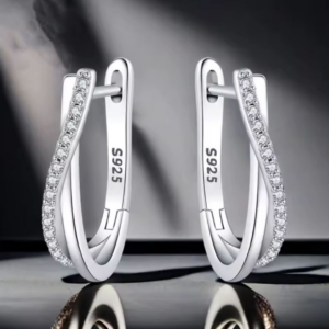 Kolczyki Lumina Silver Hoops
