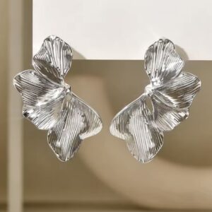 Kolczyki Silver Petal