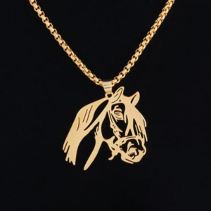 Horse Icons Stallion Gold