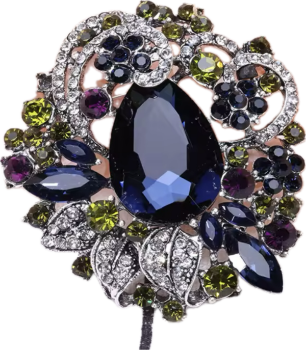 broszka_midnight_royal_crystal_luxury_vintage_brooch_orvella broszka_midnight_royal_crystal_luxury_vintage_brooch_orvella