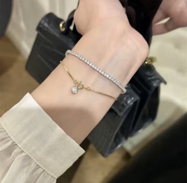 zlota_bransoletka_damska_snake_chain_velisse_shine_orvella