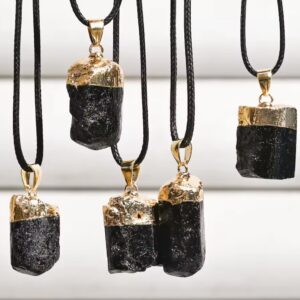 Wisior Orvella Noir Gold Tourmaline