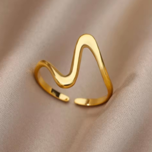 Pierścionek Velora Wave Gold