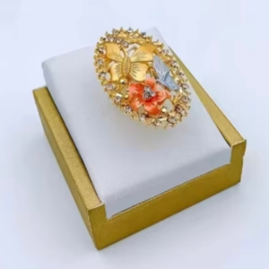 Pierścionek regulowany HERITAGE – FLORA IMPERIA  Premium