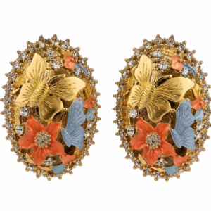Kolczyki / Klipsy HERITAGE – FLORA IMPERIA  Premium