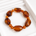 Bransoletka z żywicy AMBERA NOIR BRACELET