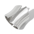 Bransoletka Sculpted Wave Silver Gloss – zdjęcie 4