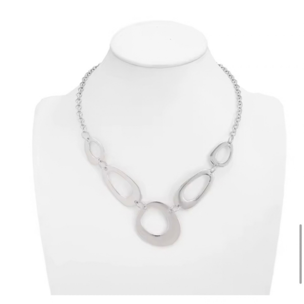 naszyjnik_damski_silver_organic_orvella1 Naszyjnik srebrny Silver Organic stal chirurgiczna – zdjęcie 3