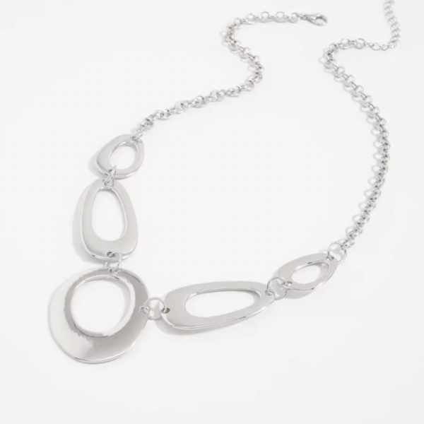 naszyjnik_damski_silver_organic_orvella3 Naszyjnik srebrny Silver Organic stal chirurgiczna – zdjęcie 5