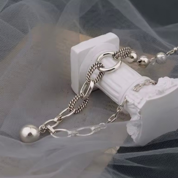 Naszyjnik Orbit Link Silver – srebro 925