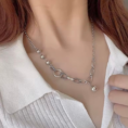 Naszyjnik Orbit Link Silver – srebro 925 – zdjęcie 2