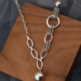 Naszyjnik Orbit Link Silver – srebro 925 – zdjęcie 5